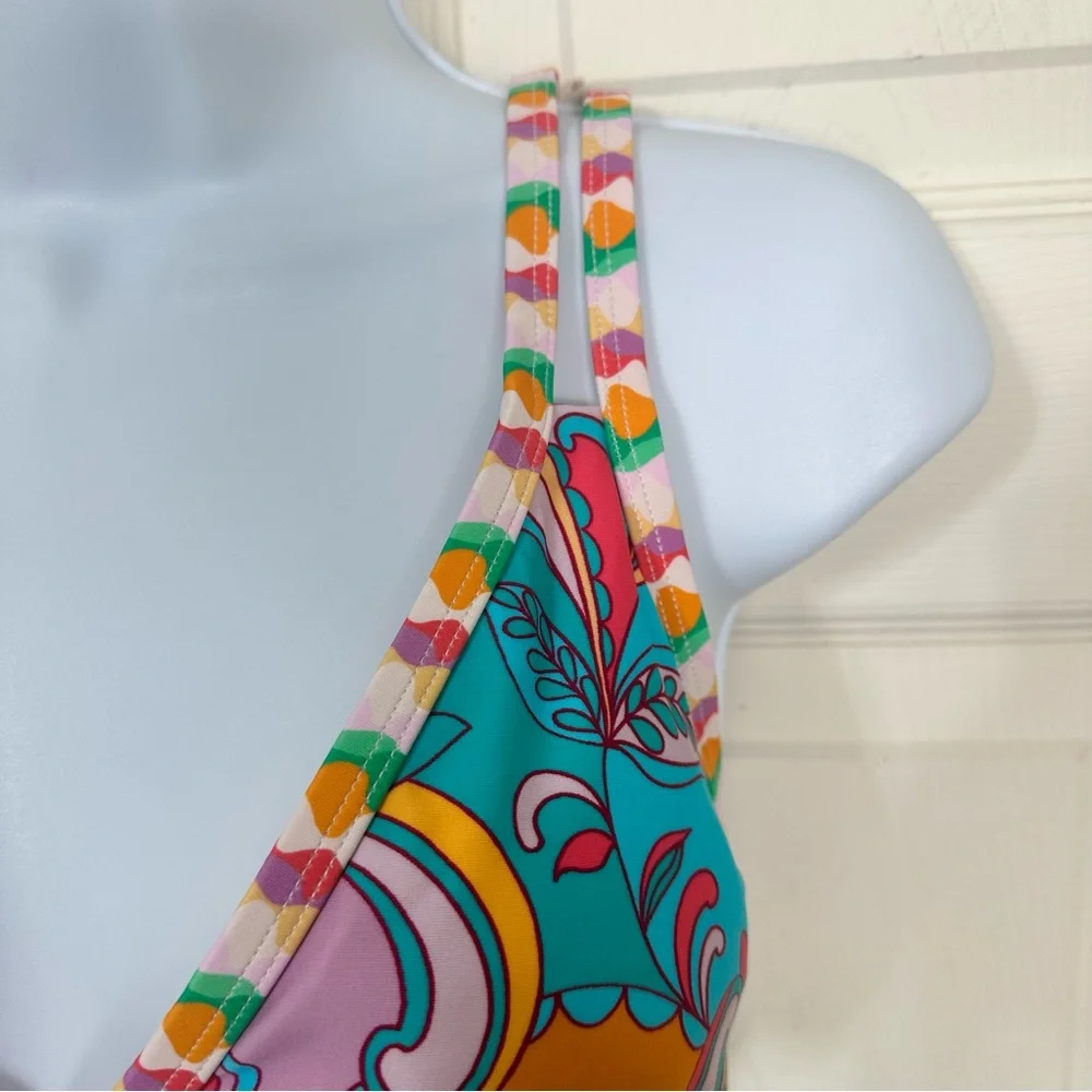 NWT Cupshe Boho Bikini V Neck,‎ Cutout Bikini, Size XL